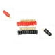 thumbnail image 4 of 20X Terminal de Horquilla de Horquilla Conector Adaptador Enchufe Crimpado Barrera Espadas Cable 4GA, 4 of 5