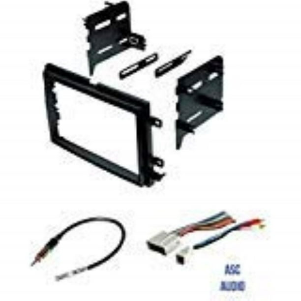 ASC Audio Car Stereo Radio Install Dash Kit Wire Harness and