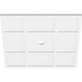 thumbnail image 2 of 28"OD x 2"ID x 9 3/4"C x 1"P Rubik Architectural Grade PVC Contemporary Ceiling Medallion, 2 of 11