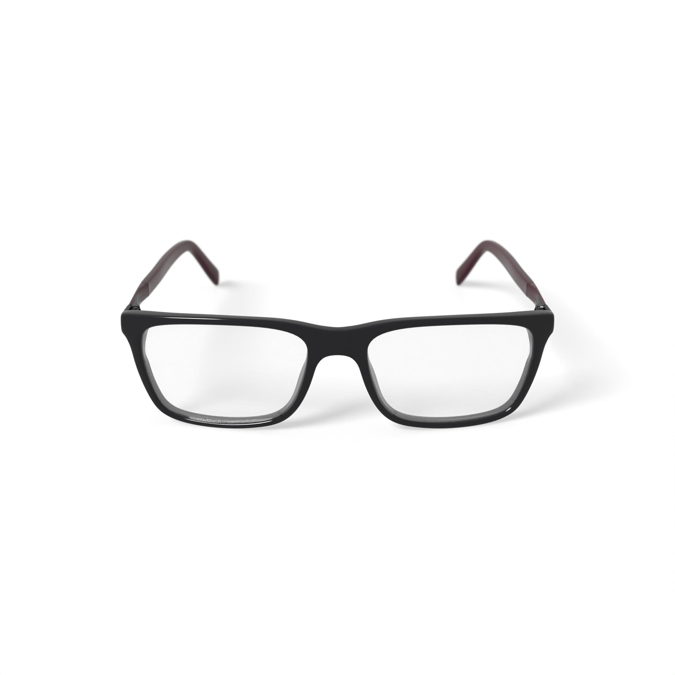 ウェア PHAT FARM WOOLLY PARKER Phat Farm Men's HV704F Rectangular Prescription Eyeglasses
