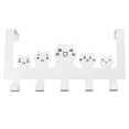 thumbnail image 1 of BEADCEST Utility Hook White Metal Cat Back Door Hanger Hanging 1 Piece, 1 of 8