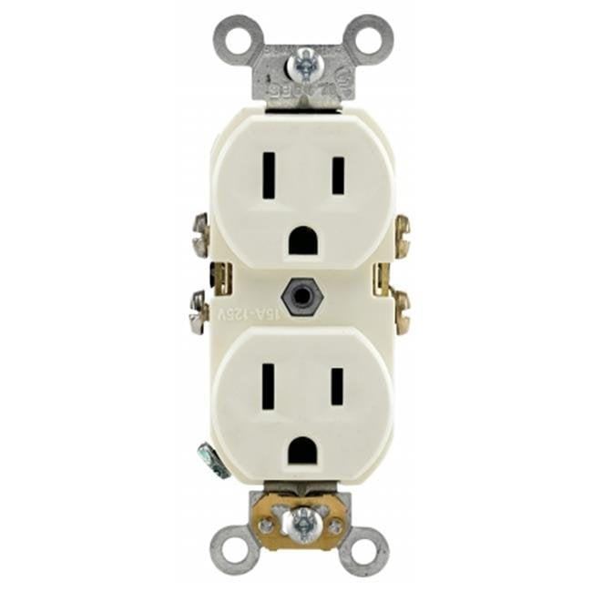 Leviton Mfg 250-WBR15-00Y 15 Amp Weatherproof Outdoor Outlet
