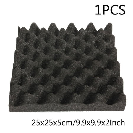 Sound Absorbing Foam Sponge Sound Noise Insulation Bar KTV Wall 9.8x9.8x2 inch