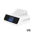 thumbnail image 2 of Cargador Usb Inteligente Universal 6 Puertos De Salida Pd45W Convertidor De Carga Rápida Usb Pantalla Adaptador De Carga Usb sonducket EL014028-01, 2 of 5