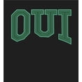 thumbnail image 4 of French Oui Adult Black Crew Neck Short Sleeve Tee-3XL, 4 of 4