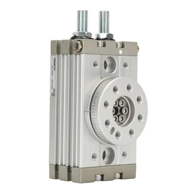 Oubit Rotary Pneumatic Cylinder,Rotary Pneumatic Air Cylinder Air Cylinder Pneumatic Rotary Actuator Versatile Functionality