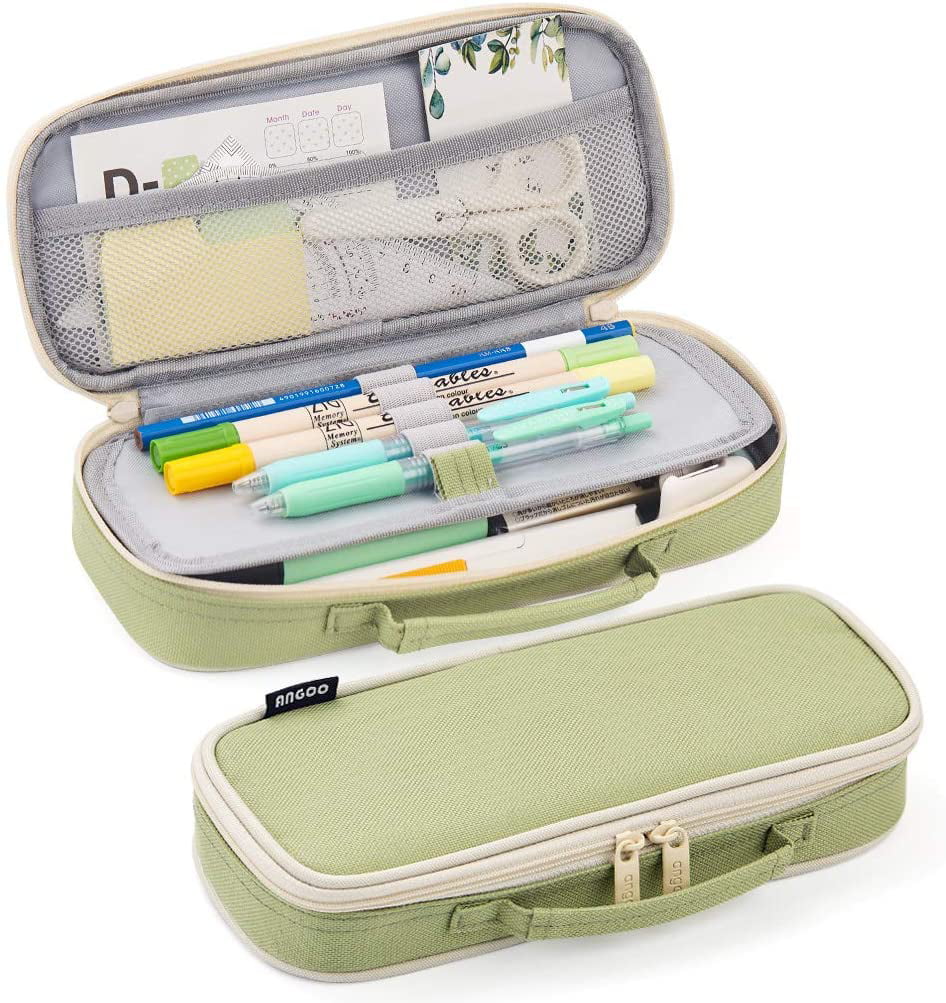 Cartoon Science Laboratory Pencil Case Medium Capacity Pen Bag Students Stationery Pouch Zipper Bag Office Supplies Wallets Makeup Multi-Function Bag 