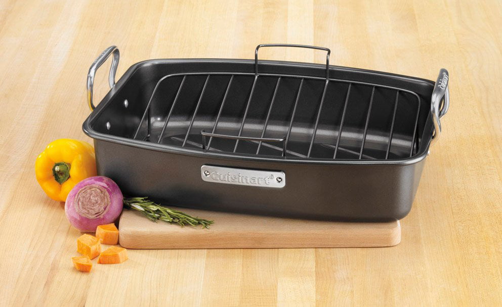 Cuisinart Ovenware 17 X 12 Non-Stick Roaster With Rack 