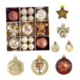 thumbnail image 3 of 35 piezas de adornos navideños colgantes, bolas de Navidad, adornos, regalos Champán, 3 of 9