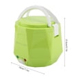 thumbnail image 3 of LYUMO Food Steamer,Multifunctional Rice Cooker,24V 140W 1.3 L Electric Portable Multifunctional Rice Cooker Food Steamer for Truck, 3 of 8