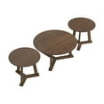 thumbnail image 7 of 3-Piece Round Occasional Table Set Natural Walnut, 7 of 7