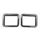 thumbnail image 1 of Moldura de marco de ventilación para tablero de instrumentos de estilo de fibra de carbono en la parte delantera superior de 2 piezas para HiAce 2019, 1 of 8