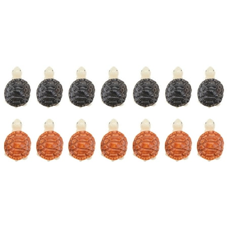 

16Pcs Simulation Turtle Models Micro Turtle Model Adornment Cake Adornment