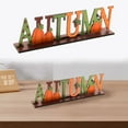 thumbnail image 2 of MOQIN Fall Wooden Tabletop Decor Hello Fall Cup Decor Autumn Tiered Tray Decor Fall Rustic Farmhouse Tray Decoration Tabletop Sign Fall Thanksgiving Table Holiday, 2 of 7