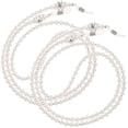 thumbnail image 1 of FRCOLOR Eyewear Rope 2Pcs Eyeglasses Chain Anti-Slip Eyewear Rope Fashion Eyeglasses Strap Eyeglasses Accessories White,29.53"X0.2"X0.2", 1 of 5