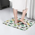 thumbnail image 4 of Multi Colored Dinosaur Assortment Flannel Non Slip Door Rugs,Washable Door Mats Indoor,Decorative Door Mats,Dirt-Resistant and Absorbent Doormat for Entrance,Bedroom,Kitchen,Bathroom,23.5"x16", 4 of 5