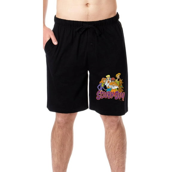 Scooby-Doo Mens' Daphne Velma Scooby Shaggy Fred Sleep Pajama Shorts