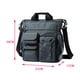 thumbnail image 3 of Maletín para hombre, bolso de hombro para portátil, bolso de negocios, bolso de mano estilo boyfriend, bolso de oficina Gris, 3 of 9