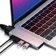 thumbnail image 1 of Adaptador Pro Hub Tipo-C SATECHI Plata con Ethernet y 4K HDMI para M2 y M1 MacBook Pro/Air, 1 of 6
