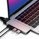 thumbnail image 1 of Adaptador Pro Hub Tipo-C SATECHI Plata con Ethernet y 4K HDMI para M2 y M1 MacBook Pro/Air, 1 of 6