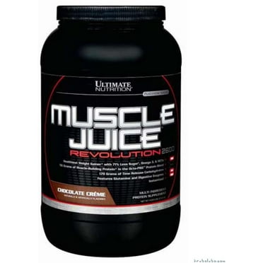 Ultimate Nutrition Muscle Juice Revolution Gainer Protein Powder-4.69lb