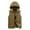 Yellow, variant on Iyufng Mens Removable Hooded Quilted Puffer Vests Lightweight Sleeveless Outerwear with Zipper Side Pockets