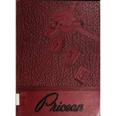 (Custom Reprint) Yearbook: 1958 Price High School - Pricean Yearbook (Salisbury NC)