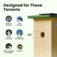 thumbnail image 3 of Casita para pájaros Birdfy con cámara solar 1080HD y visión nocturna, 3 of 9