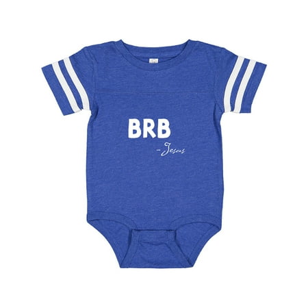 

Inktastic Easter BRB Jesus Gift Baby Boy or Baby Girl Bodysuit