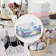 thumbnail image 4 of Cabinet Storage Basket 11.02x11.02x11.02 Inches Storage Box Foldable, Storable and Easy to Assemble ，Open Home Storage Bins ，Closet Storage Bins Beautiful Purple Road, 4 of 8