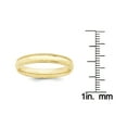 thumbnail image 4 of Primal Gold 10 Karat Yellow Gold 4mm Milgrain Comfort Fit Band Size 8.5, 4 of 6