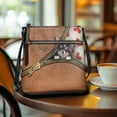 thumbnail image 3 of Kuiaobaty Chihuahua Zipper Crossbody Bag for Women Trendy, Waterproof Portable Leather Satchel Purse with Adjustable Strap, Lightweight Roomy Shoulder Handbag Crossbody for Travel, 3 of 7