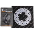 thumbnail image 1 of Niche Rear Brake Rotor Pad Semi Metallic Kit for Suzuki SV650 Motorcycle MK1006448, 1 of 6