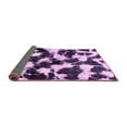 thumbnail image 2 of Ahgly Company Indoor Round Abstract Pink Modern Area Rugs, 7' Round, 2 of 4