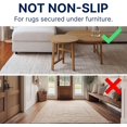 thumbnail image 2 of RUGPADUSA - Eco-Plush - 12' Square - 1/4" Thick - 100% Felt - Premium Cushioned Rug Pad - Available in 3 Thicknesses, Many Custom Sizes, 2 of 5