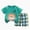Boys Set01 Green, variant on Infant Toddler Baby Boy Clothes 2pcs Round Neck Short Sleeve T-Shirt Top Cute Elephant Pattern Pocket Shorts Outfits Kaprioy Baby Clothes Boy