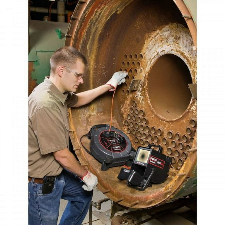 Ridgid Pipe Inspection Camera Reel,85 ft L 40008