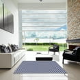 thumbnail image 7 of Ahgly Company Machine Washable Indoor Square Transitional Heavenly Blue Area Rugs, 3' Square, 7 of 7