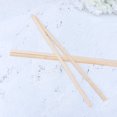 thumbnail image 3 of HLONK 50 PCS Bamboo Stick Cage DIY Material Craft Sticks Stir Flat, 3 of 8