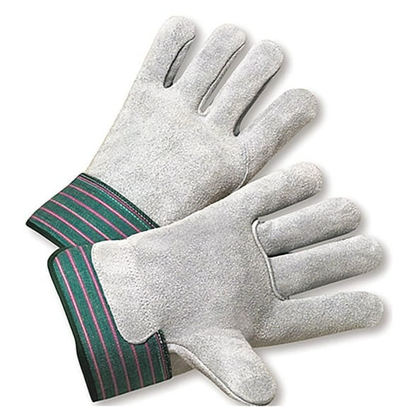 Pip Leather Gloves,XL,Gunn Cut,PR,PK12 600-EA