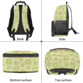 thumbnail image 6 of Aplkyhs Happy Capybara Pack School Backpack for Kids Age 6-18 Ergonomic Padded Adjustable Straps Large Capacity Water Resistant Bookbag for K-12 Students Daily School Travel, 6 of 7