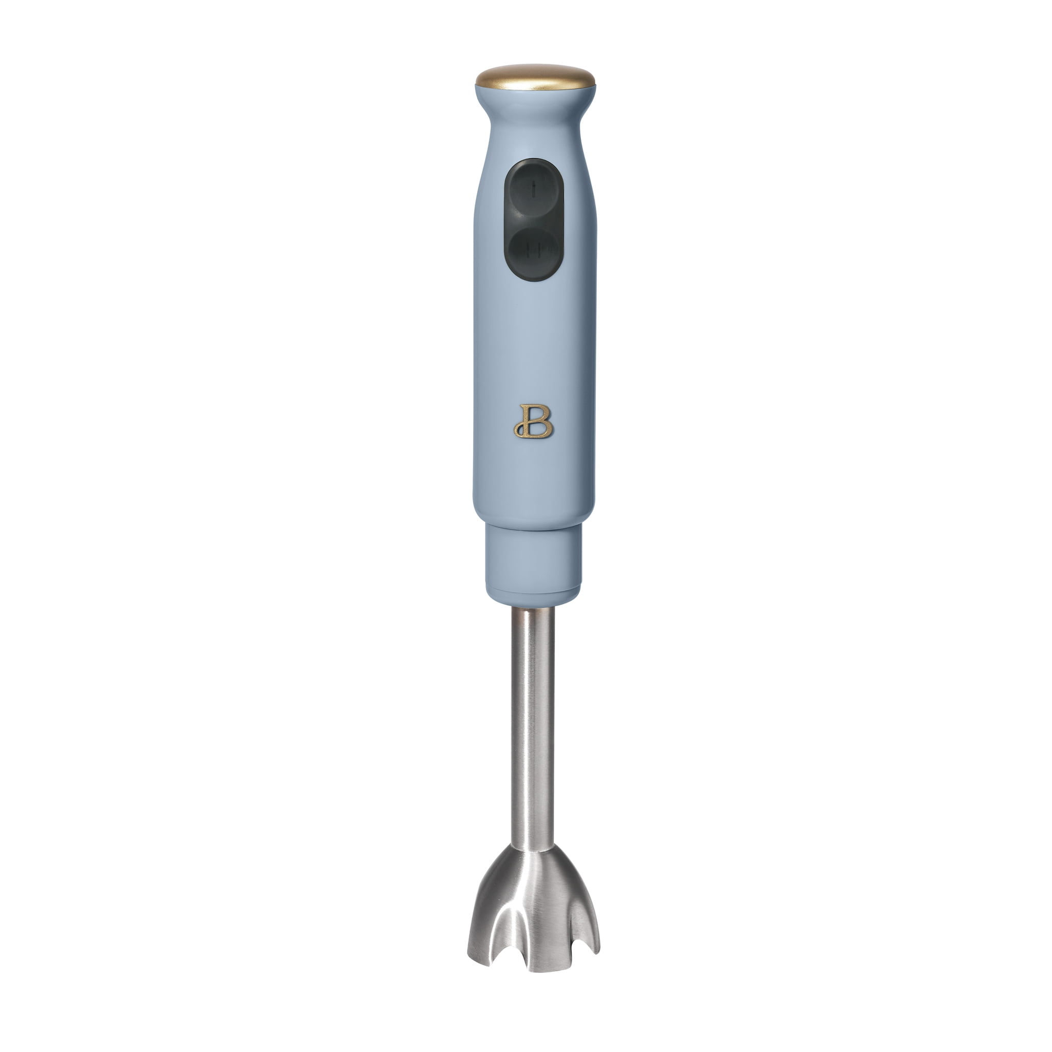Beautiful Immersion Blender, Oyster Grey by Drew Barrymore, 400W, Size: One size, Black