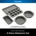 thumbnail image 2 of Ninja Foodi NeverStick Premium 5-Piece Bakeware Set, Aluminum, Oven Safe, 2 of 7