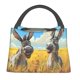 thumbnail image 1 of Fotbe Funny Countryside Donkey Bolsa Térmica Portátil con Estampado, Bolsa de Entrega de Alimentos Aislada, Bolsa Reutilizable de Gran Capacidad para Comidas y Supermercado, 1 of 6