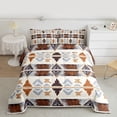 thumbnail image 2 of Castle Fairy Tribal Aztec Twin Comforter Sets,Bohemian Theme Bedding Set, 2 of 8