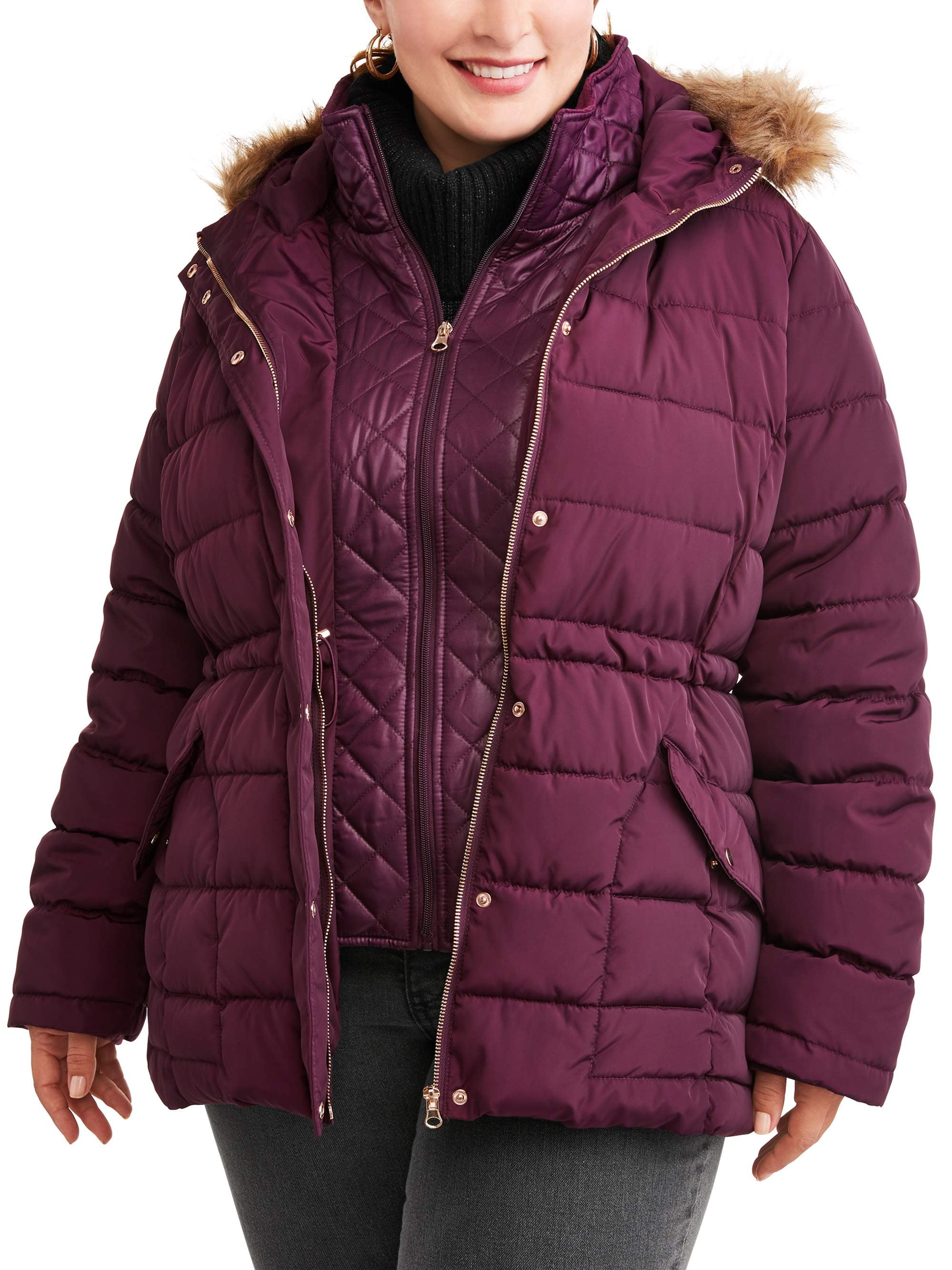 puffer jacket women's plus size