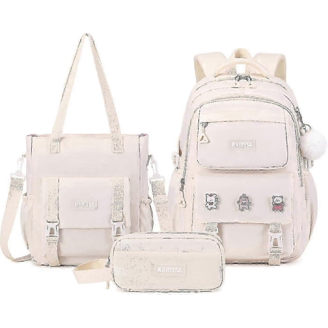Girls Backpack, Kids Backpack for Girls with Anti-theft Back Pocket, Lightweight School Bookpack, Watrer Resistant, Bookbag for Elementary Primary Sch