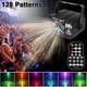 thumbnail image 2 of Escenario Luces de fiesta Espectáculo de música Navidad Dj Proyector Interior Rgb Decoración Luz Led Control remoto Iluminación de escenario Sonido activado Fiesta Casa Navidad, 2 of 5