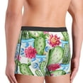 thumbnail image 5 of Kll Flowers And Cactus Men'S Cotton Boxer Briefs Underwear-Large, 5 of 9