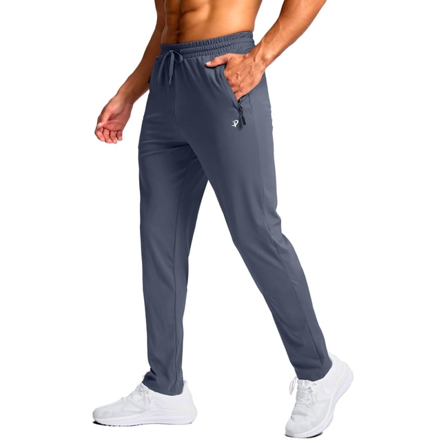 Pantalones deportivos Pudolla Tall para hombre, azul empolvado, entrepierna 34-XL, 82/86/91 cm